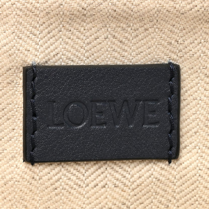Loewe Supple Smooth Calfskin Jacquard Small Cubi Crossbody Bag Deep Navy 6 of 11