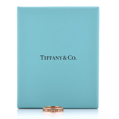 Tiffany 18K Rose Gold Atlas Ring 50 5.5 5 of 5