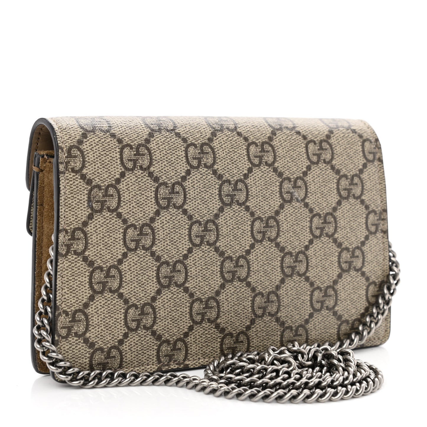 GG Supreme Monogram Super Mini Dionysus Shoulder Bag Taupe