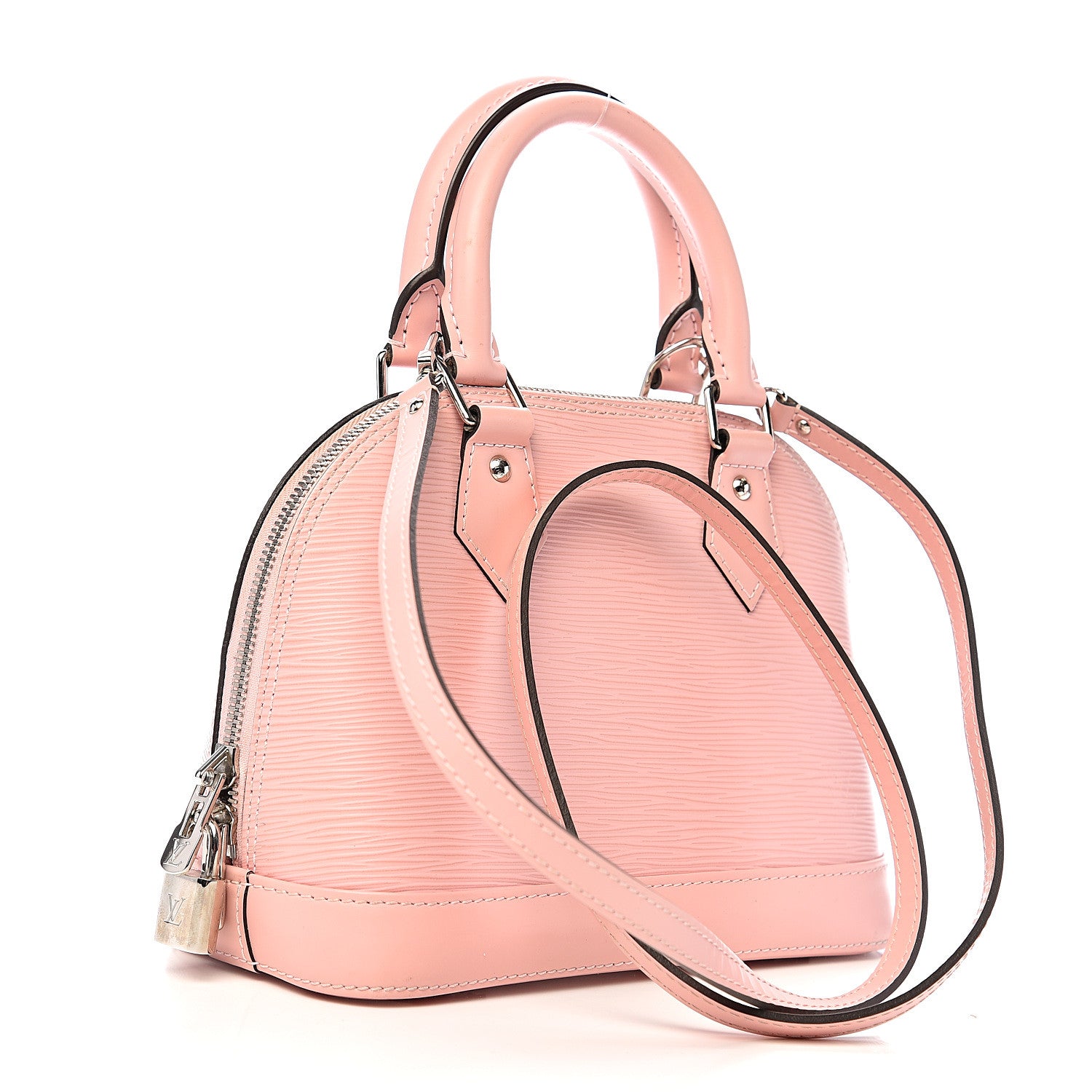 Louis Vuitton Epi Alma BB Rose Ballerine 2 of 11