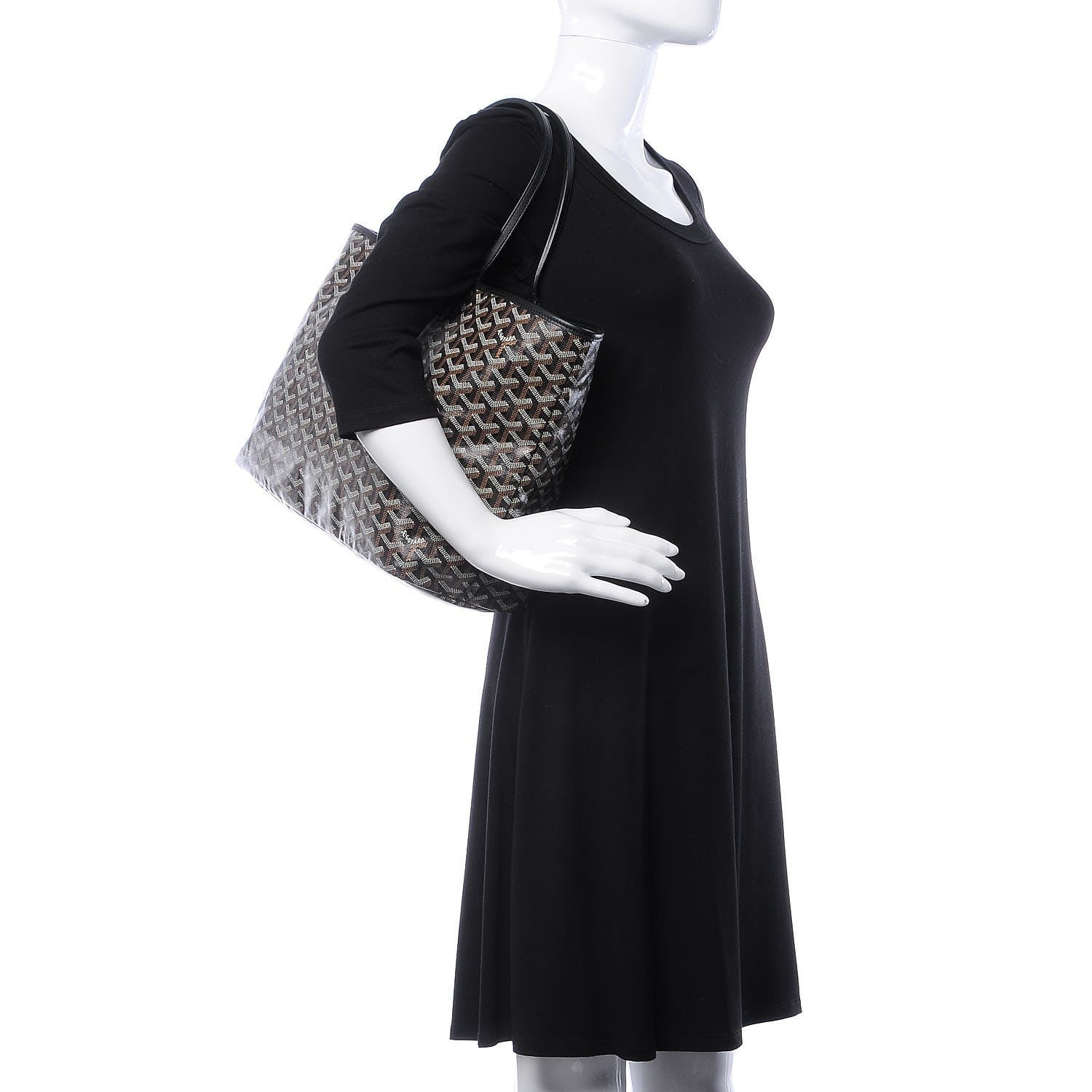 Goyard Goyardine Saint Louis PM Black 2 of 11