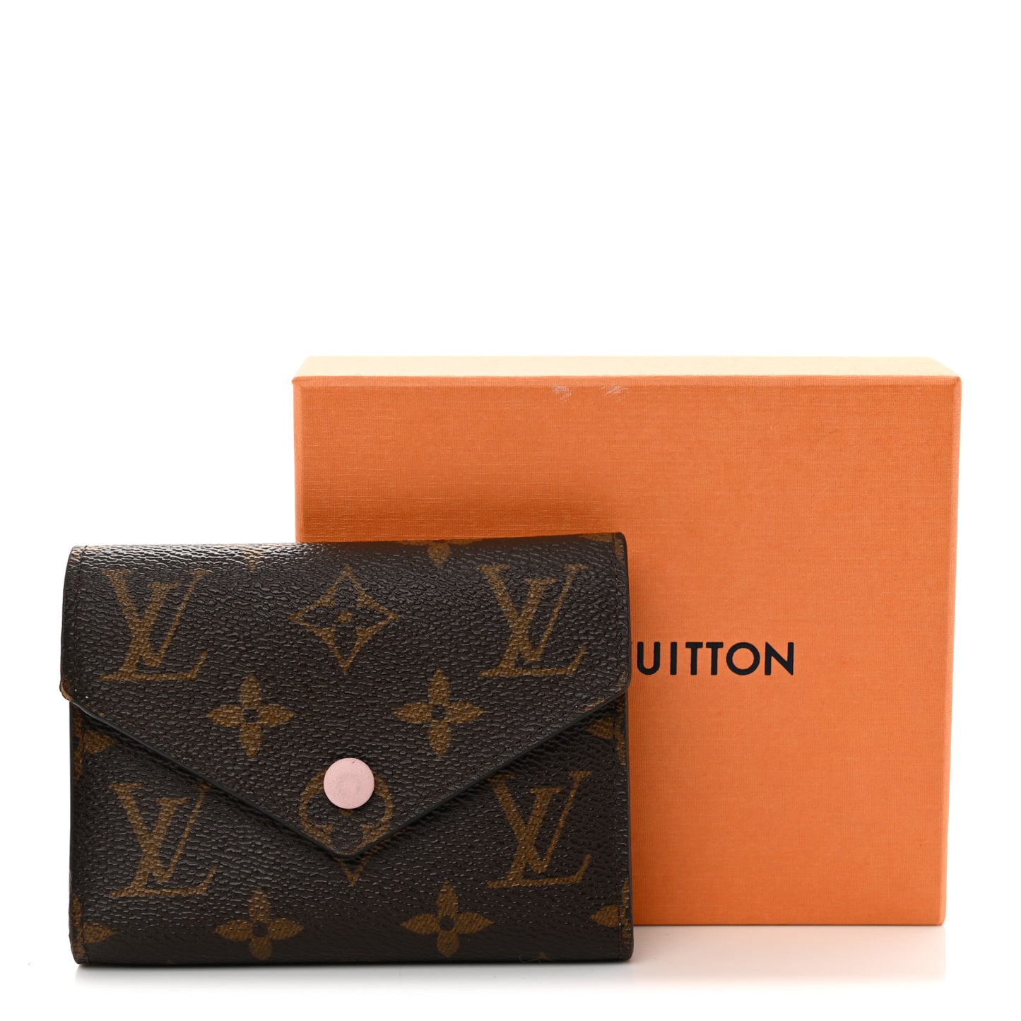 Monogram Victorine Wallet Rose Ballerine