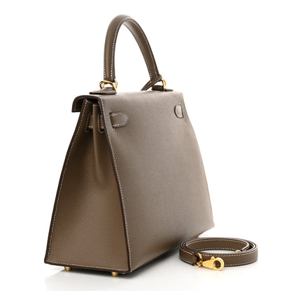 Hermes Epsom Kelly Sellier 28 Etoupe 3 of 11