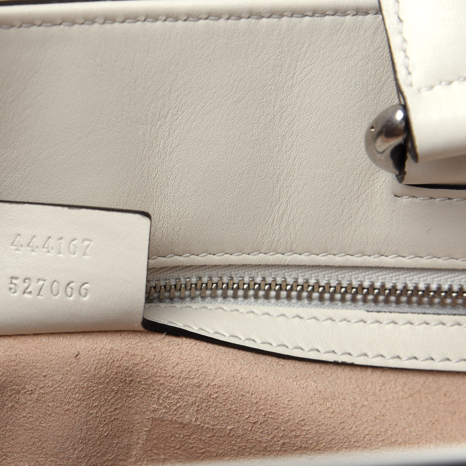 Gucci Calfskin Web Stripe Large Dionysus Tote Bag White 10 of 13
