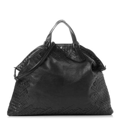 Bottega Veneta Iridescent Light Calf Maxi Scarabee Convertible Bag Dark Green 1 of 11