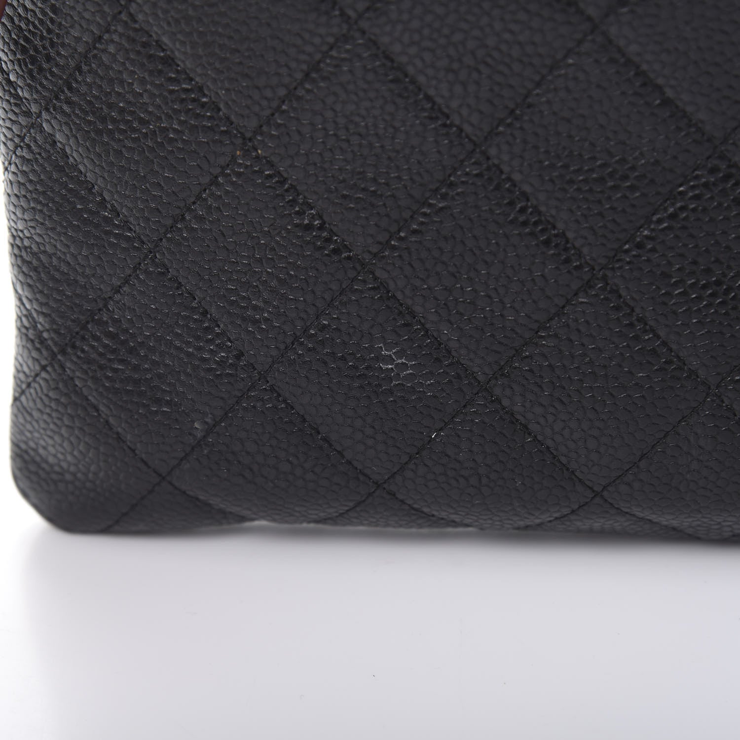 Chanel Caviar Quilted CC Beauty Clutch Black 9 of 10