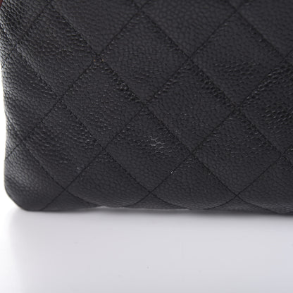 Chanel Caviar Quilted CC Beauty Clutch Black 9 of 10