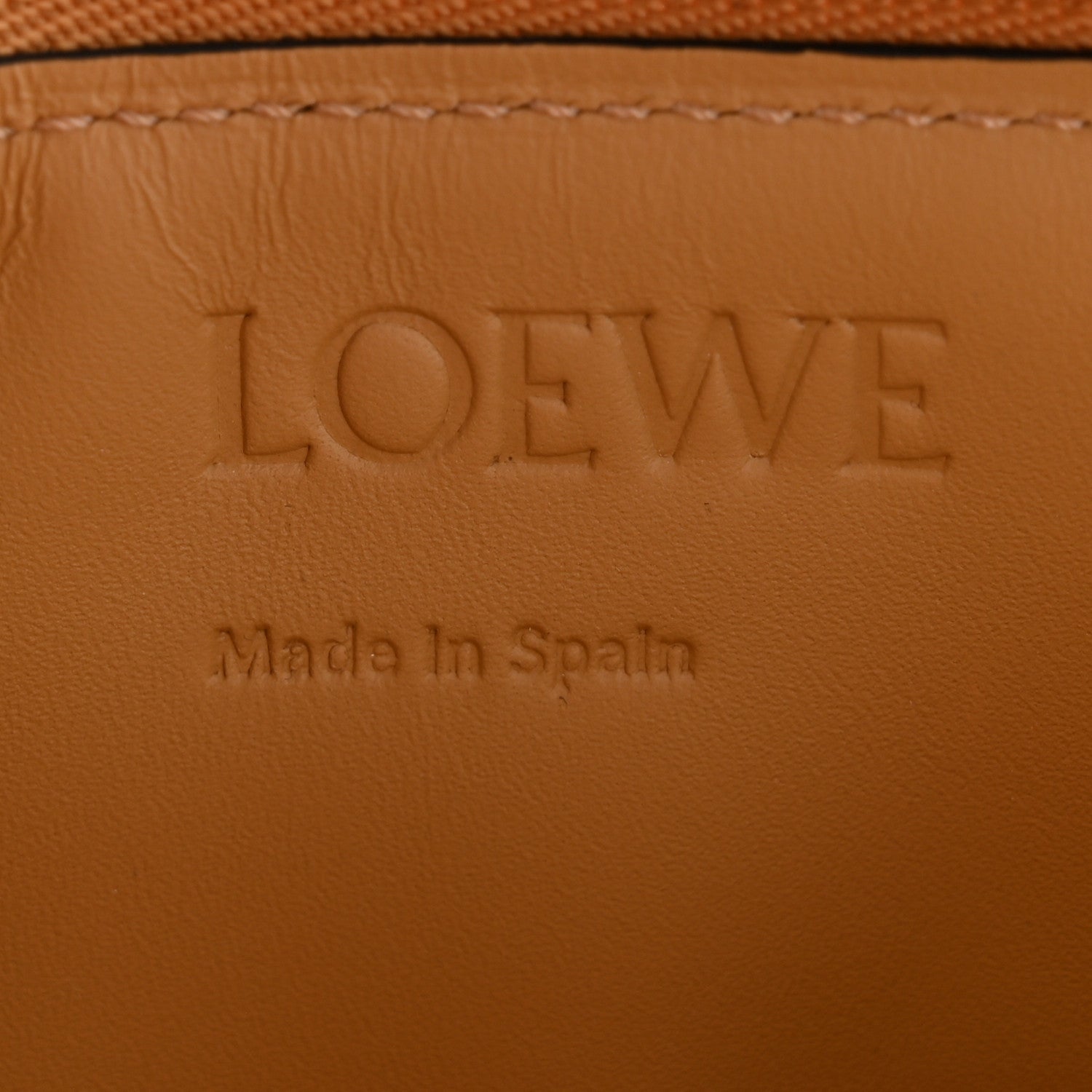 Loewe Calfskin Puzzle Colorblock Coin Card Holder Dune 6 of 8