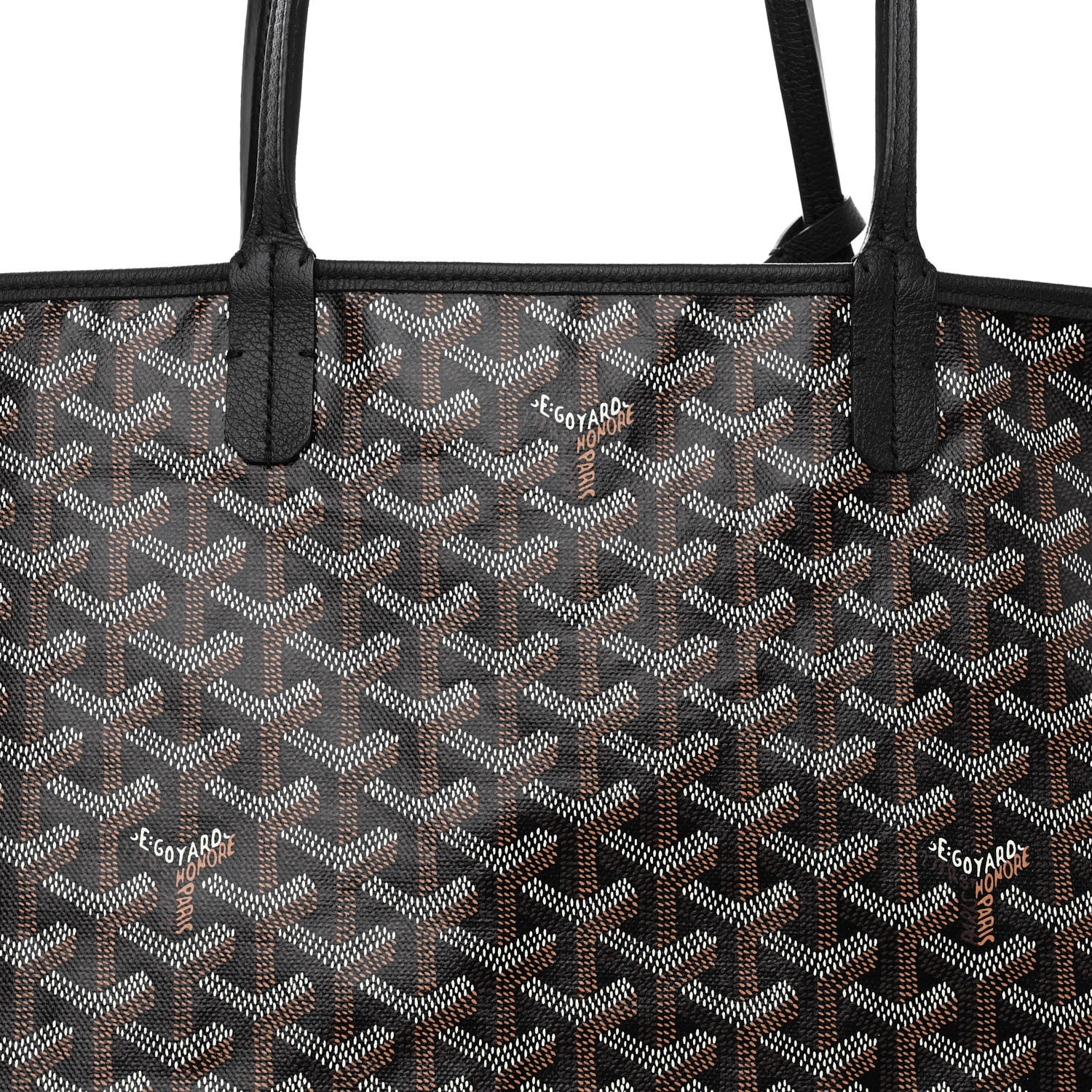 Goyard Goyardine Saint Louis PM Black 6 of 8