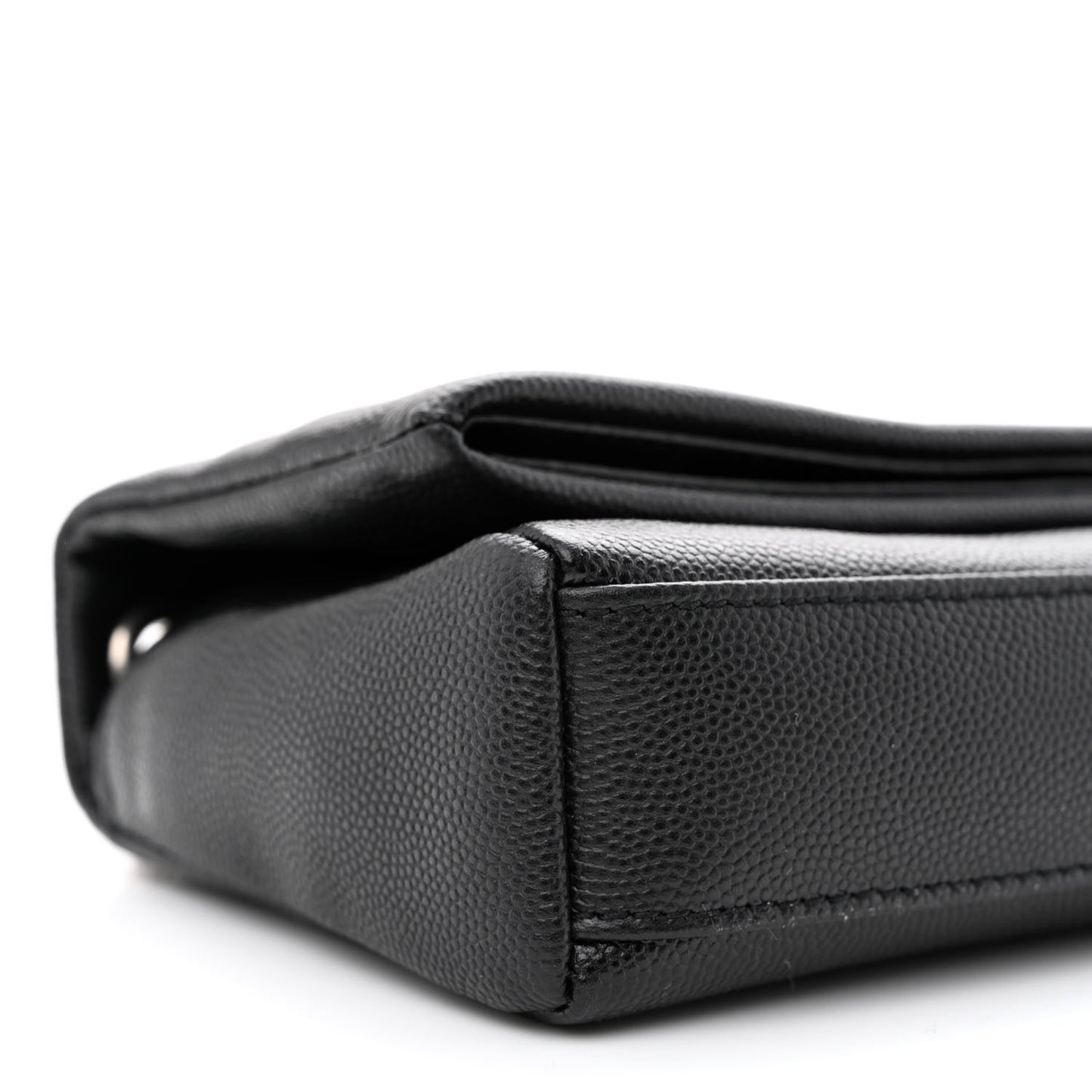 Grain De Poudre Monogram Toy West Hollywood Fold-Over Bag Black