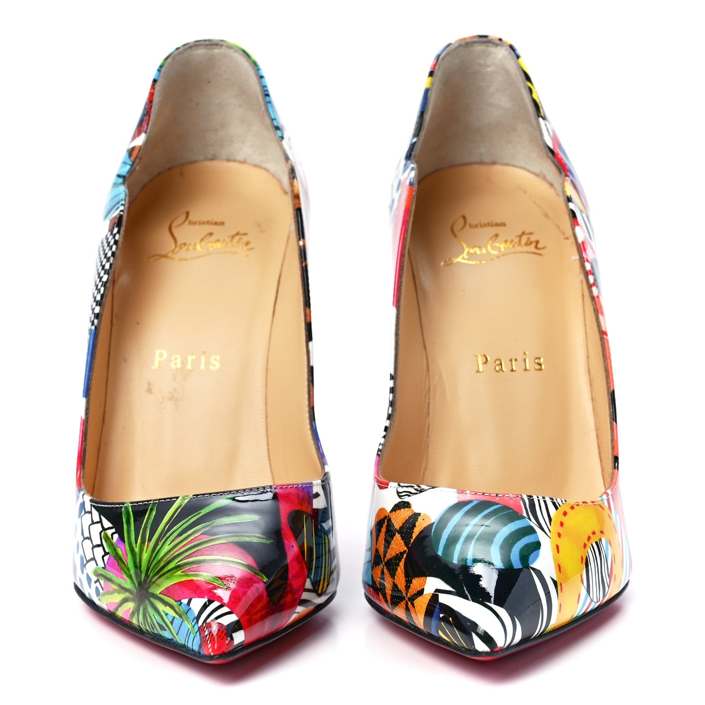 Patent Sapeur Hot Chick 100 Pumps 36.5 Multicolor