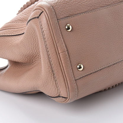 Gucci Pebbled Calfskin Medium Bella Tote Rose Beige 10 of 12