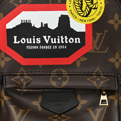 Louis Vuitton Monogram World Tour Palm Springs Backpack Mini 8 of 15
