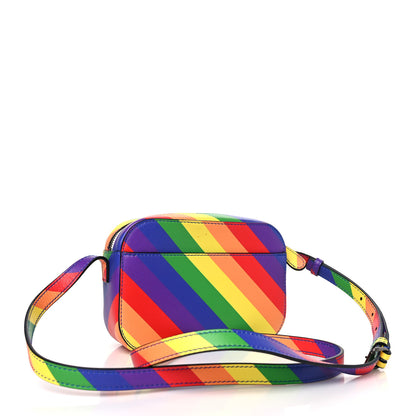 Balenciaga Smooth Calfskin Rainbow Logo XS Ville Camera Bag Multicolor 3 of 10