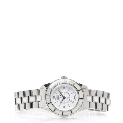 Christian Dior Stainless Steel Sapphire 29mm Christal Quartz Watch 2 of 5