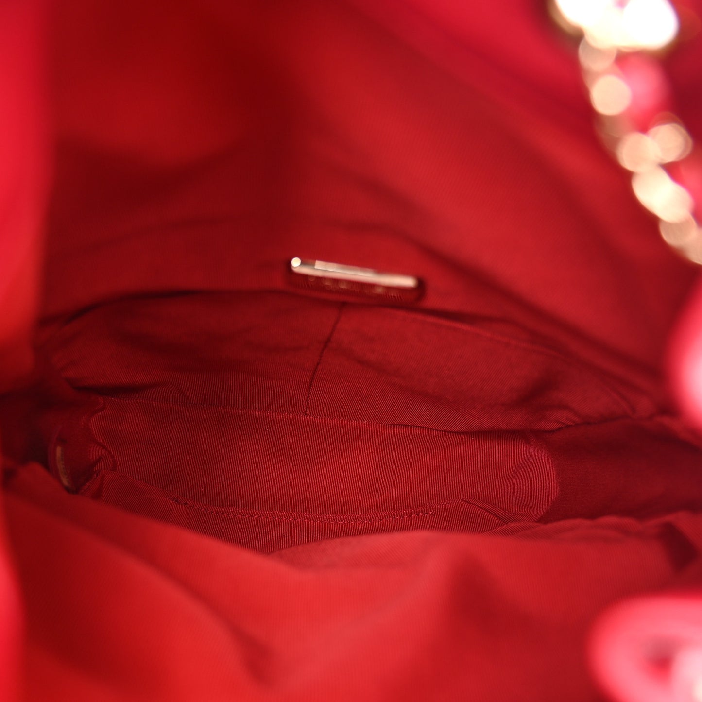 Lambskin Quilted Small in Seoul Backpack Dark Pink