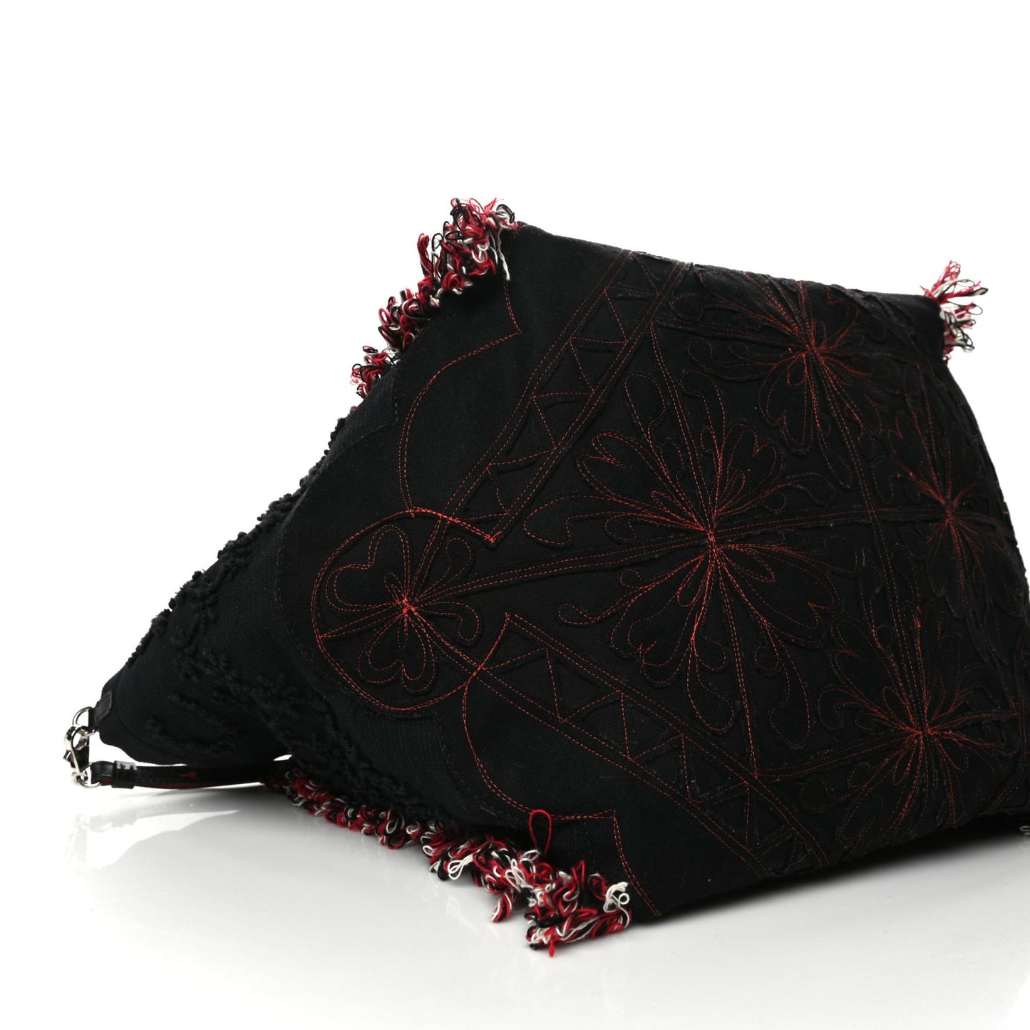 Cotton Embroidered Portugaba Black