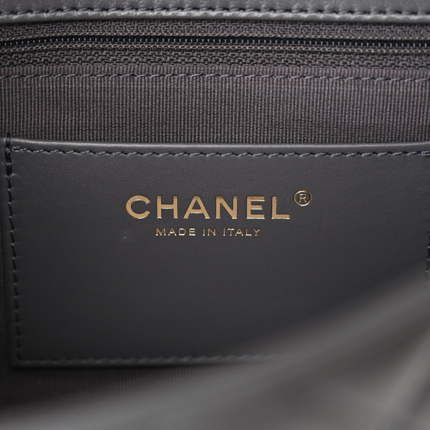 Chanel Shiny Lambskin Quilted Multi Stand Flap Grey 6 of 13