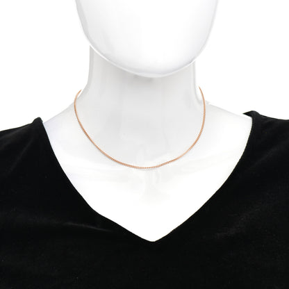 Hermes 18K Rose Gold PM Echappee Necklace SH 2 of 5