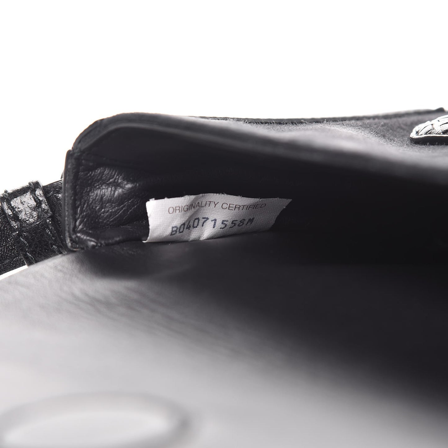 Suede Shiny Micro Intreccio Shoulder Bag Dark Navy