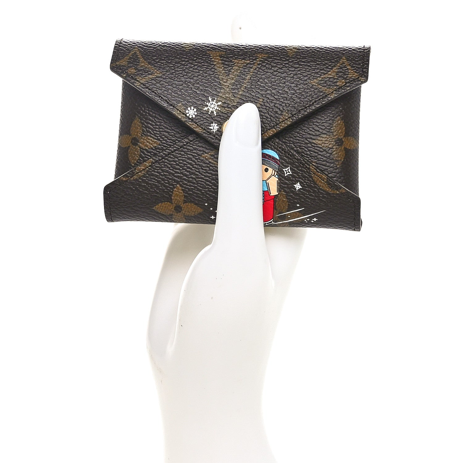 Louis Vuitton Monogram 2023 Christmas Animation Small Kirigami Pochette 2 of 7