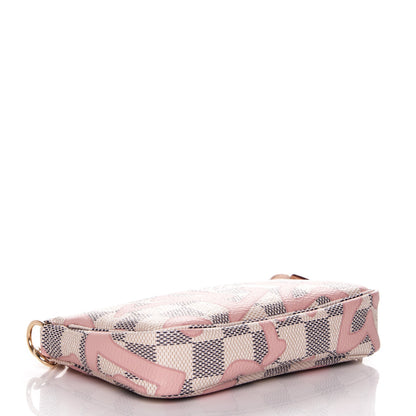 Louis Vuitton Damier Azur Tahitienne Mini Pochette Accessories 4 of 7