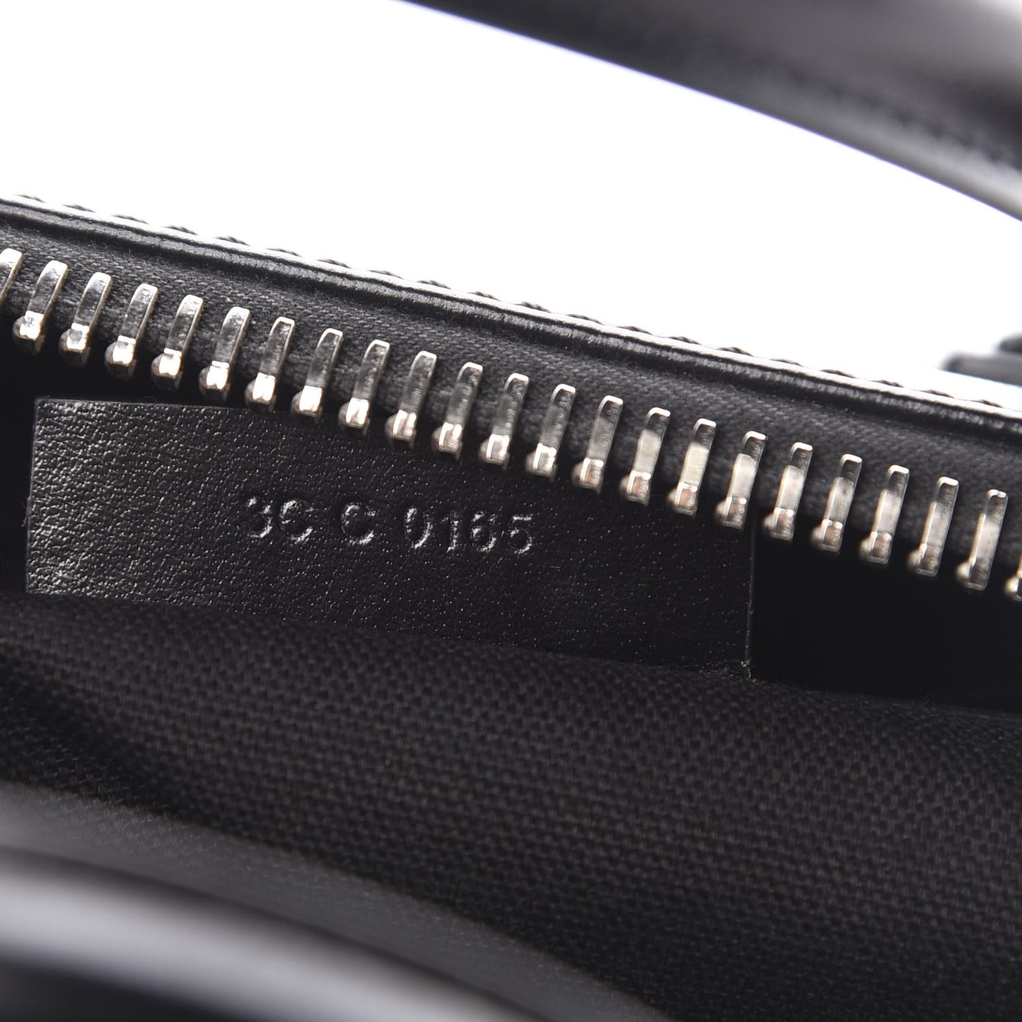 Shiny Lord Calfskin Small Antigona Black
