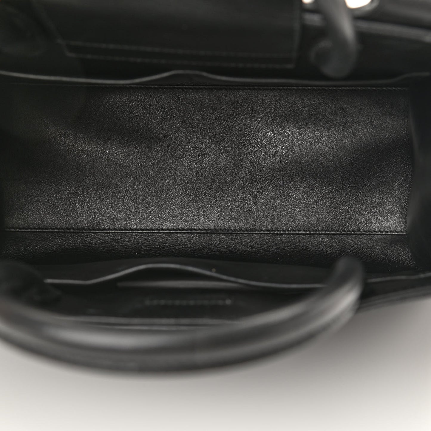 Grained Calfskin Medium Diorever Flap Black