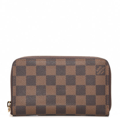 Louis Vuitton Damier Ebene Zippy Compact Wallet 1 of 9