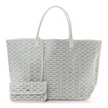 Goyard Goyardine Saint Louis Claire Voie GM White Opaline 3 of 12