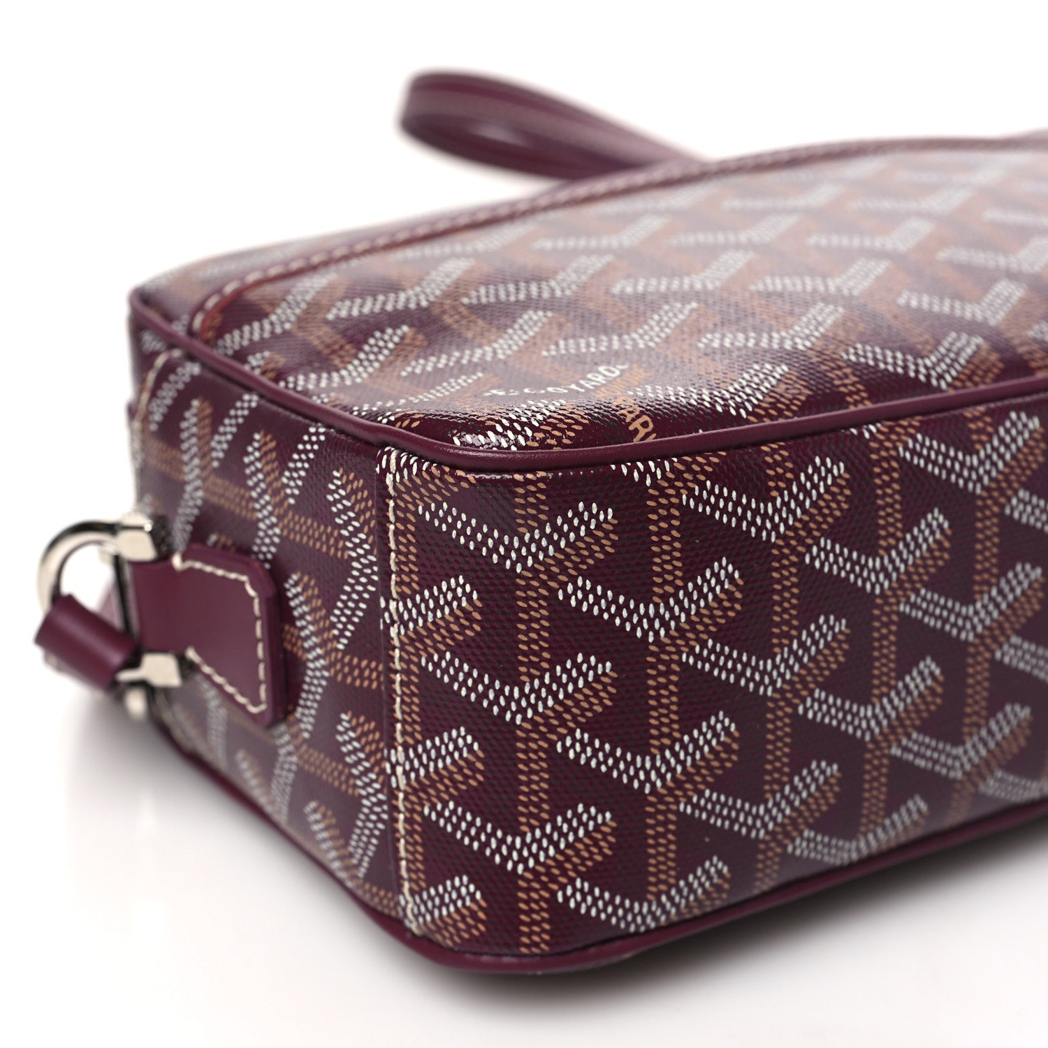 Goyard Goyardine Sac Cap Vert Burgundy 8 of 9