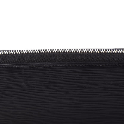 Louis Vuitton Epi Zippy Organizer Wallet Black 10 of 10