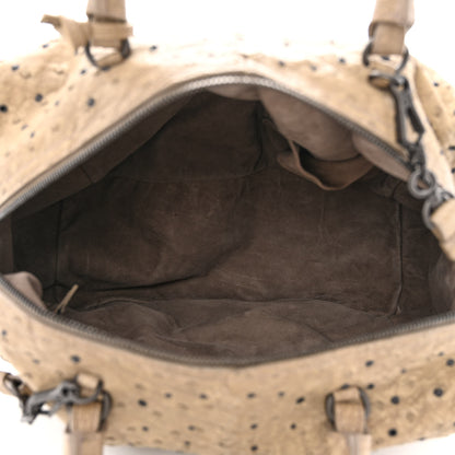 Bottega Veneta Ostrich Grommet Montaigne Beige 6 of 18