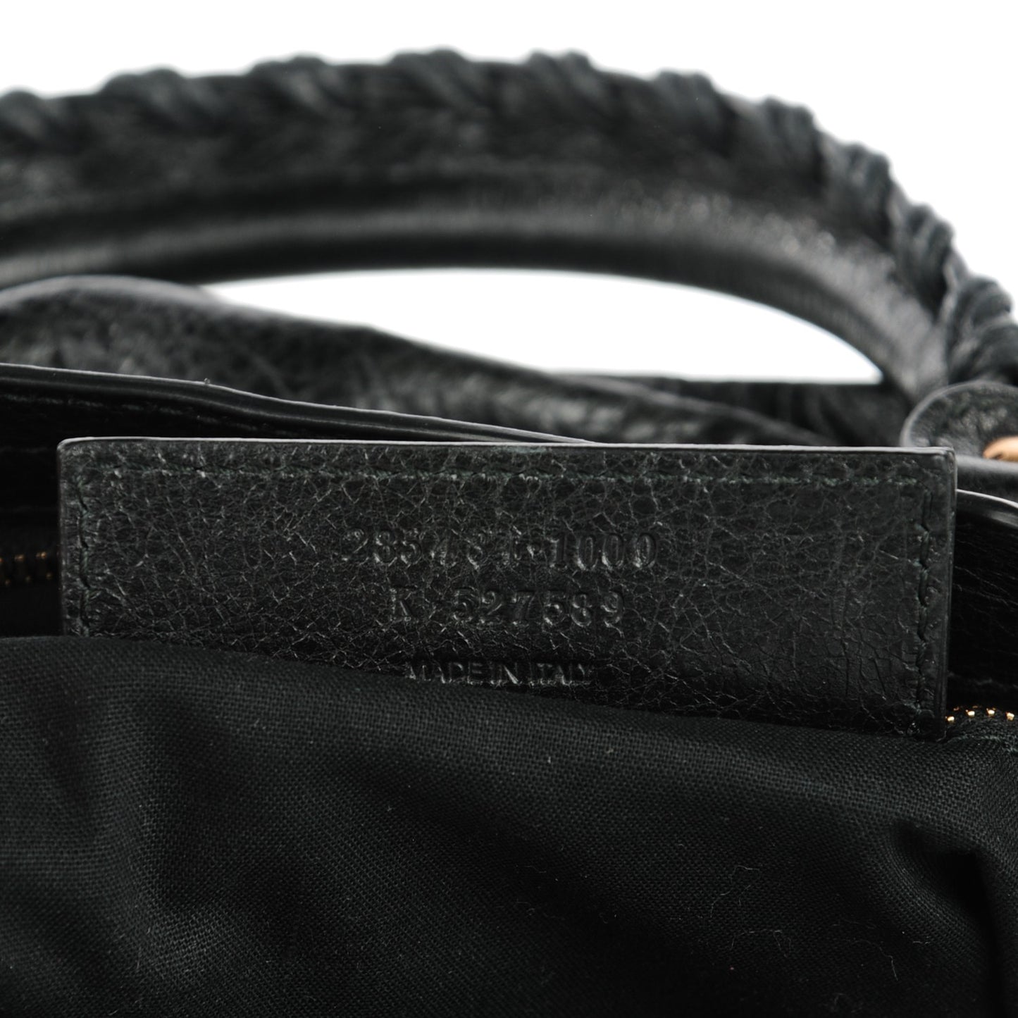 Agneau Giant 12 Rose Gold Hardware Town Black