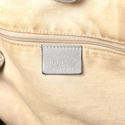 Gucci Guccissima Large Sukey Tote Silver 6 of 13