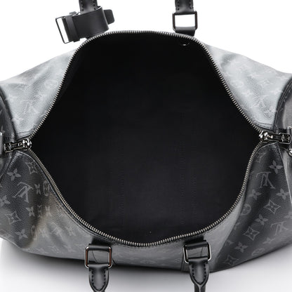 Louis Vuitton Monogram Eclipse Keepall Bandouliere 45 5 of 7