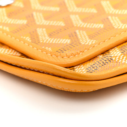 Goyard Goyardine Plumet Wallet Clutch Yellow 9 of 17