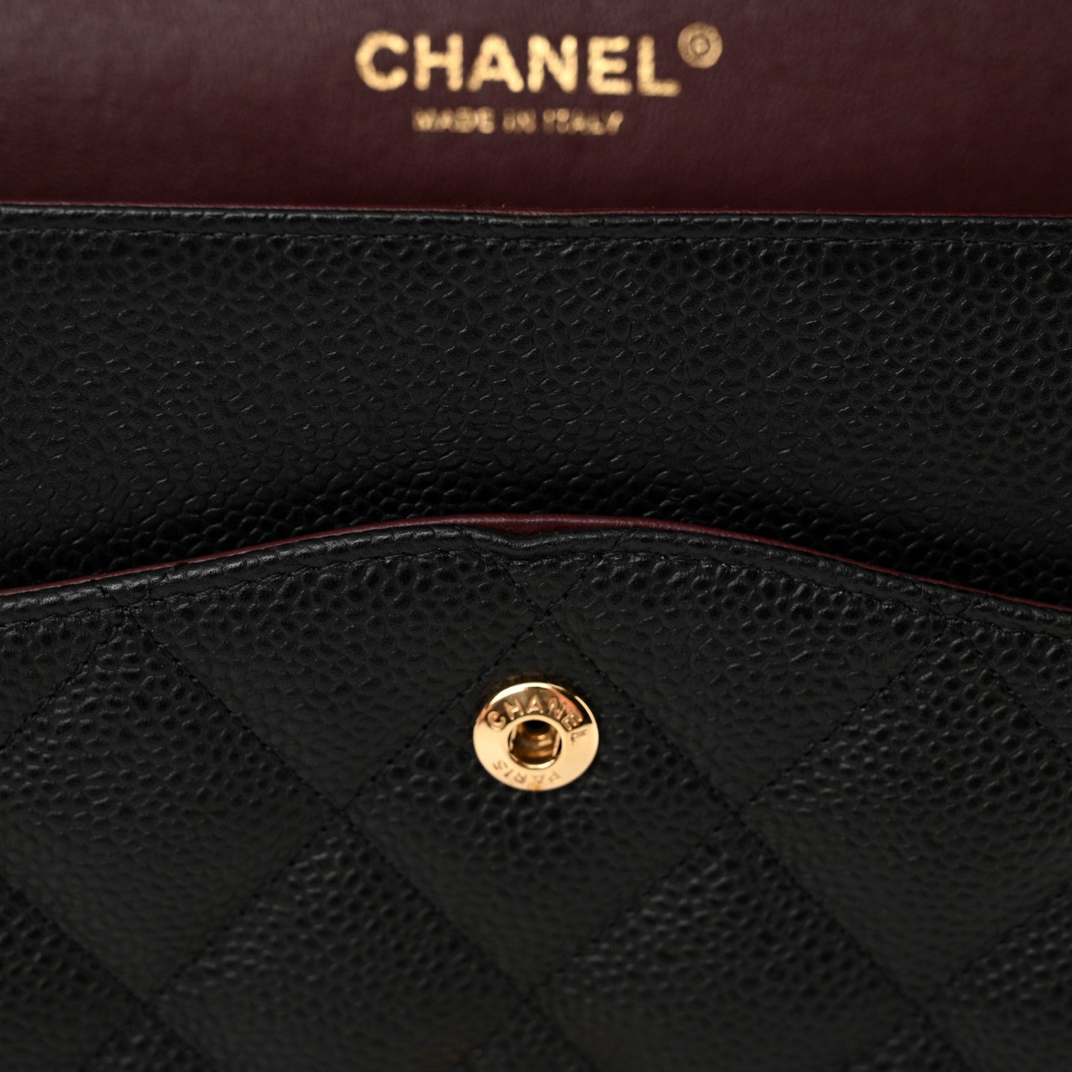 Chanel Caviar Quilted Jumbo Double Flap Black 18 of 18