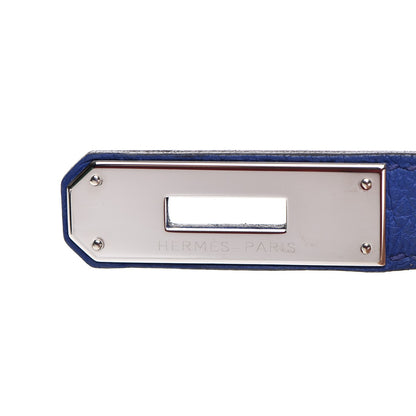 Hermes Togo Birkin 30 Bleu Electrique 16 of 30