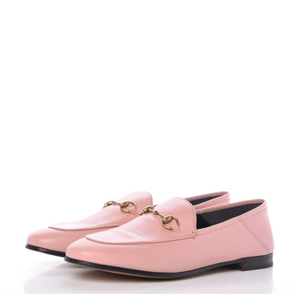 Gucci Lambskin Womens Brixton Horsebit Loafers 41 Perfect Pink 3 of 9
