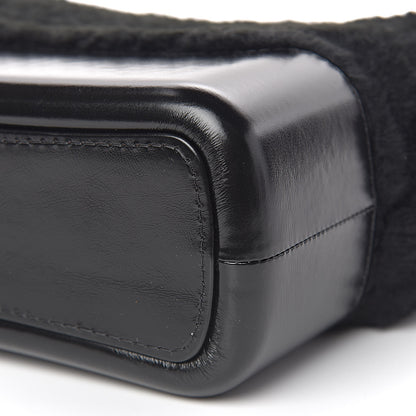 Chanel Shearling Medium Gabrielle Hobo Black 9 of 10