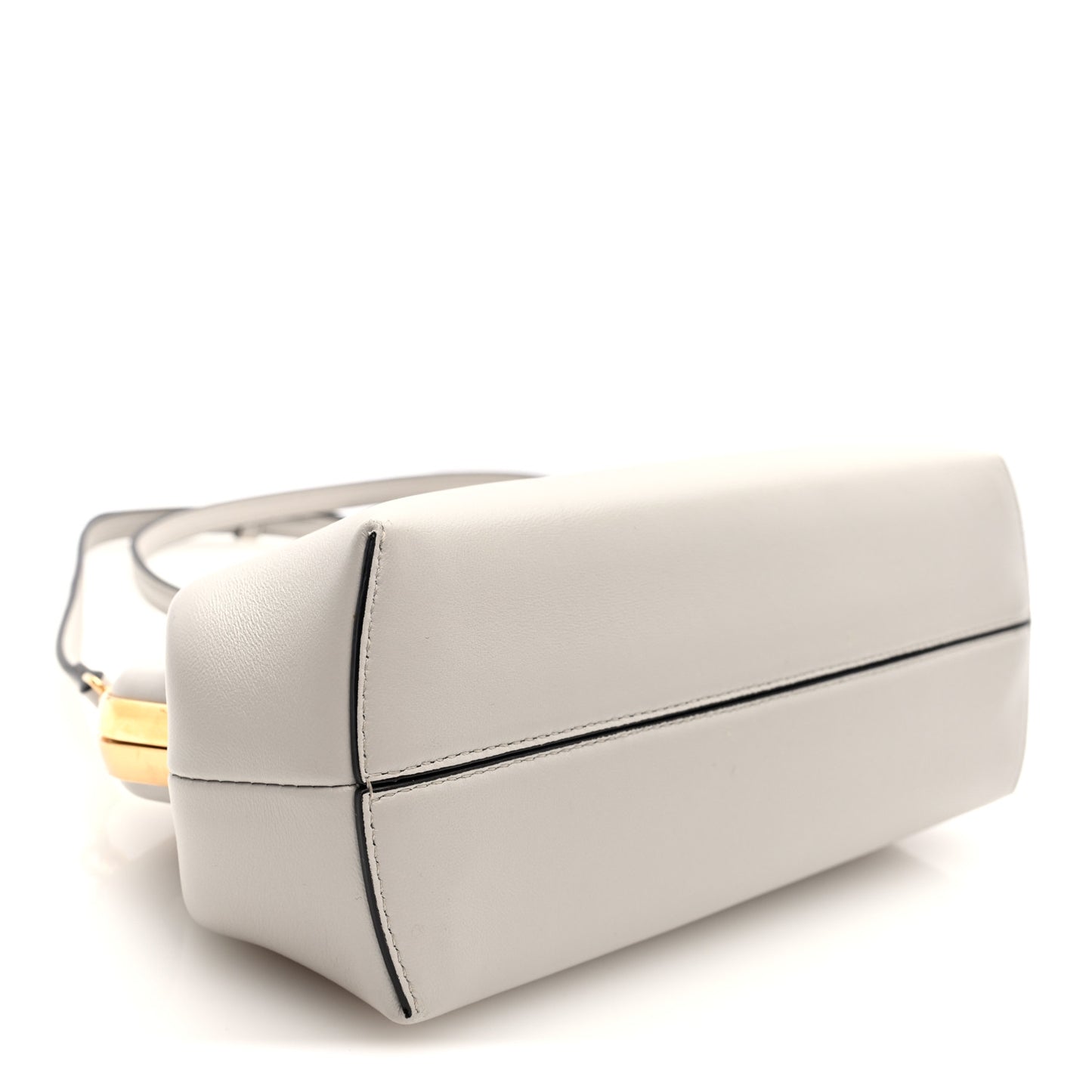 Shiny Nappa Small Fendi First Ghiaia