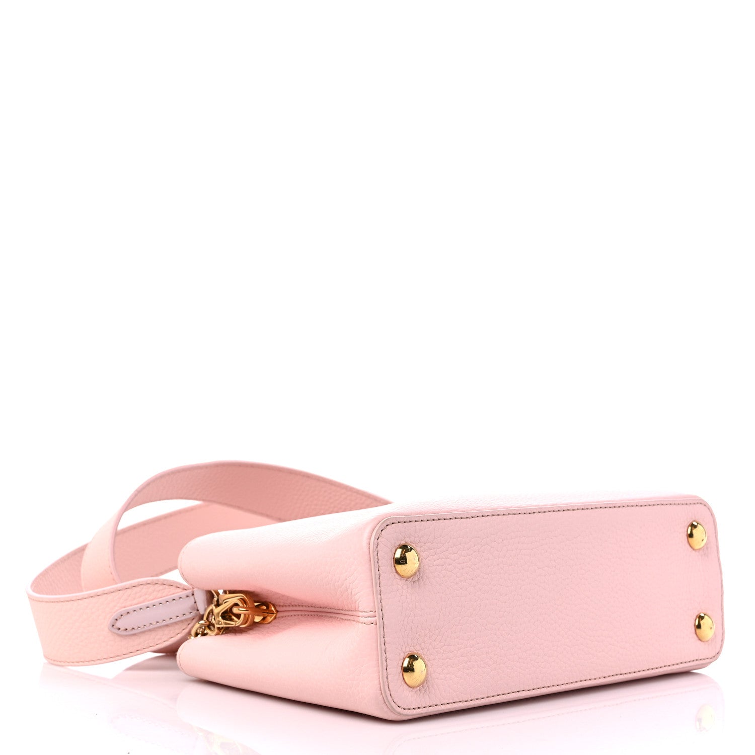 Louis Vuitton Taurillon Capucines BB Rose Jasmin 4 of 9