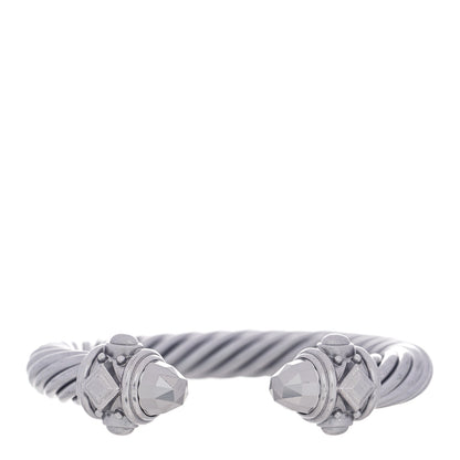 David Yurman Aluminum 10mm Cable Renaissance Bracelet Grey 1 of 4