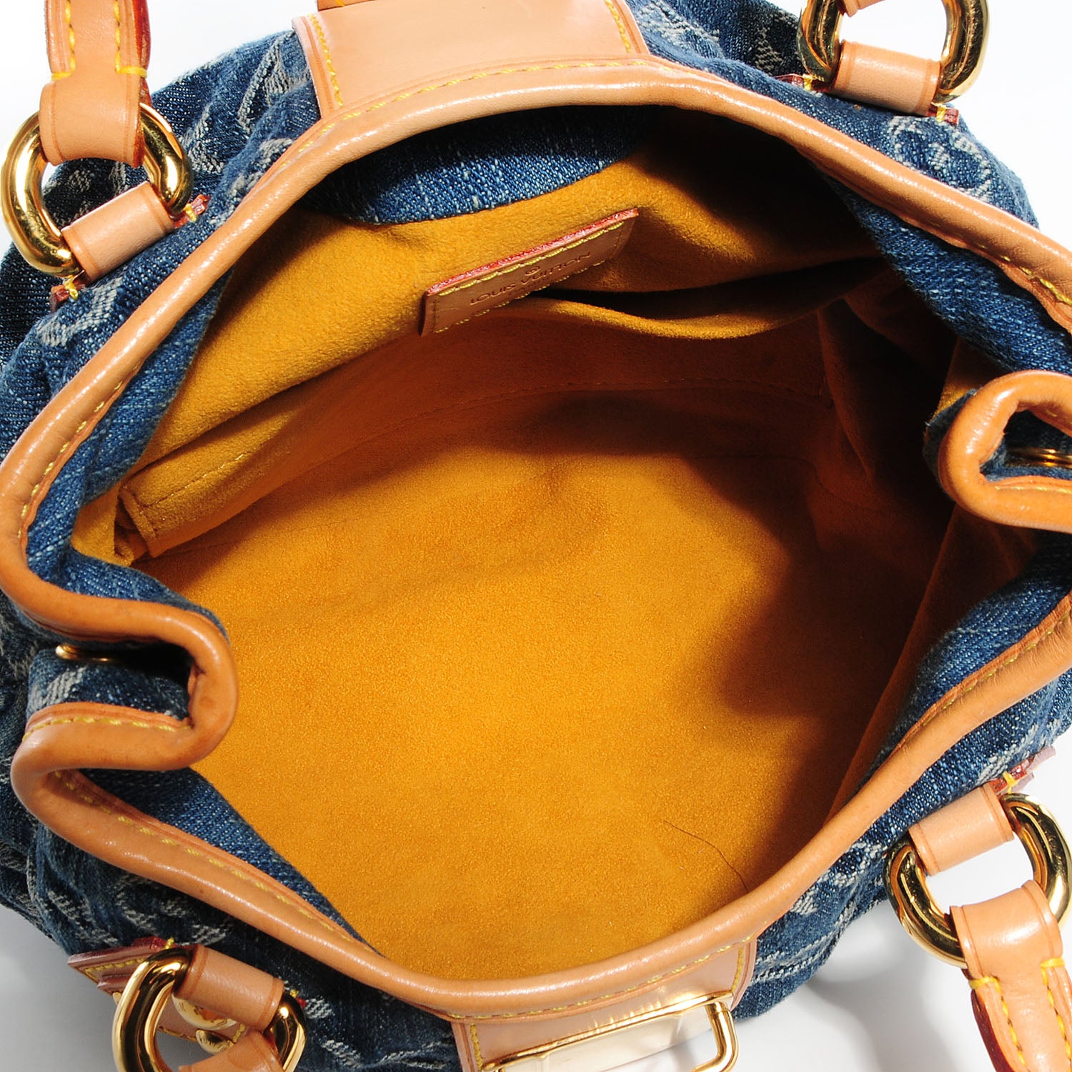 Louis Vuitton Denim Pleaty Blue 5 of 7
