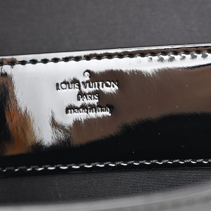 Louis Vuitton Patent Louise Clutch Black 6 of 8