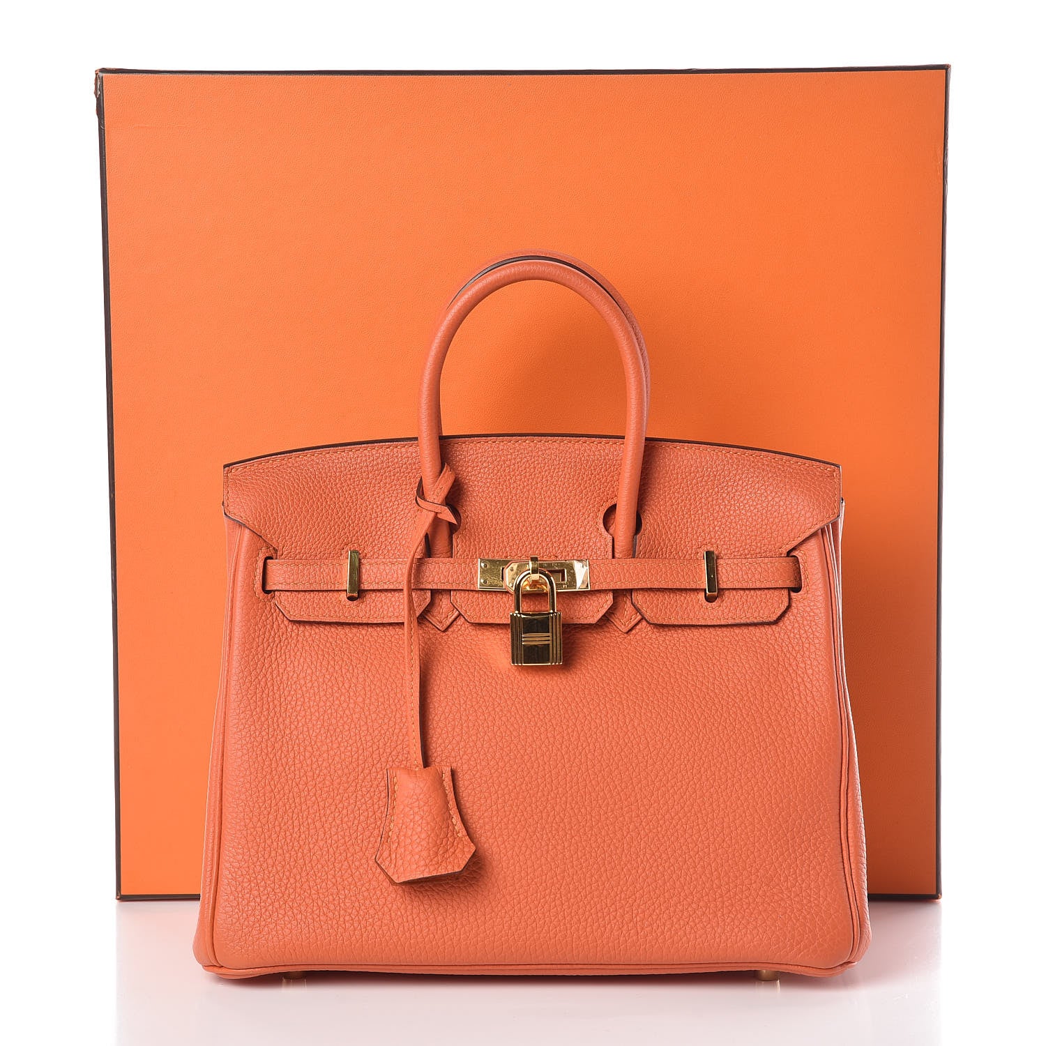 Hermes Togo Birkin 25 Feu 36 of 36