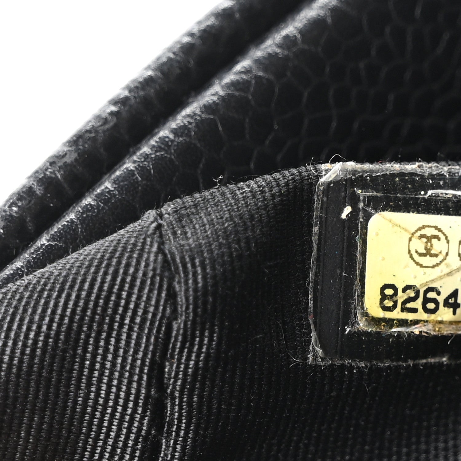 Chanel Caviar Quilted Large Bowler Black 7 of 10