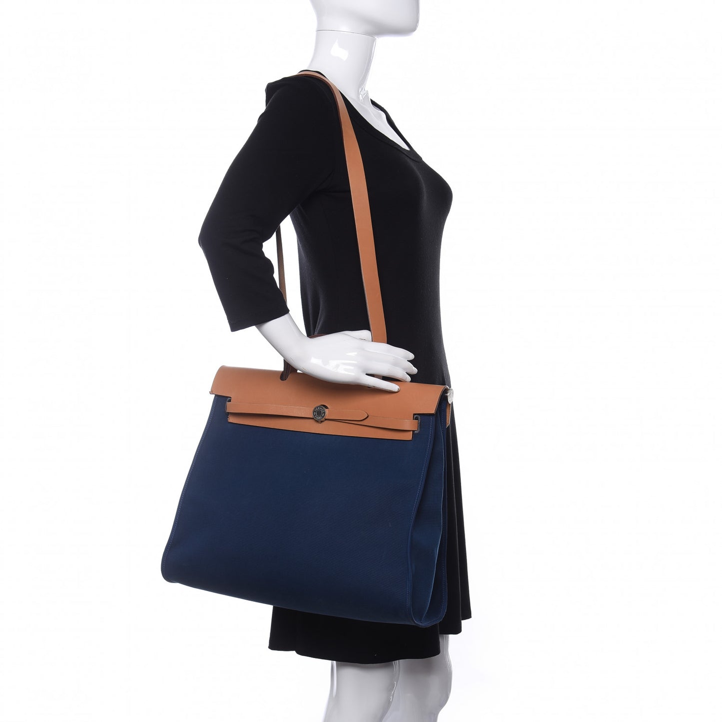 Toile Vache Hunter Herbag Zip 39 MM Bleu De Malte