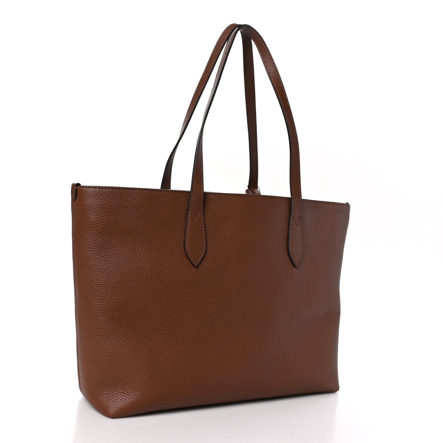 Calfskin Logo Embossed Medium Ardwell Tote Tan